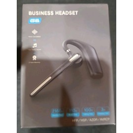 Unbranded New Business Wireless Bluetooth Handsfree Earphone Earbud Headset Inline Mic
