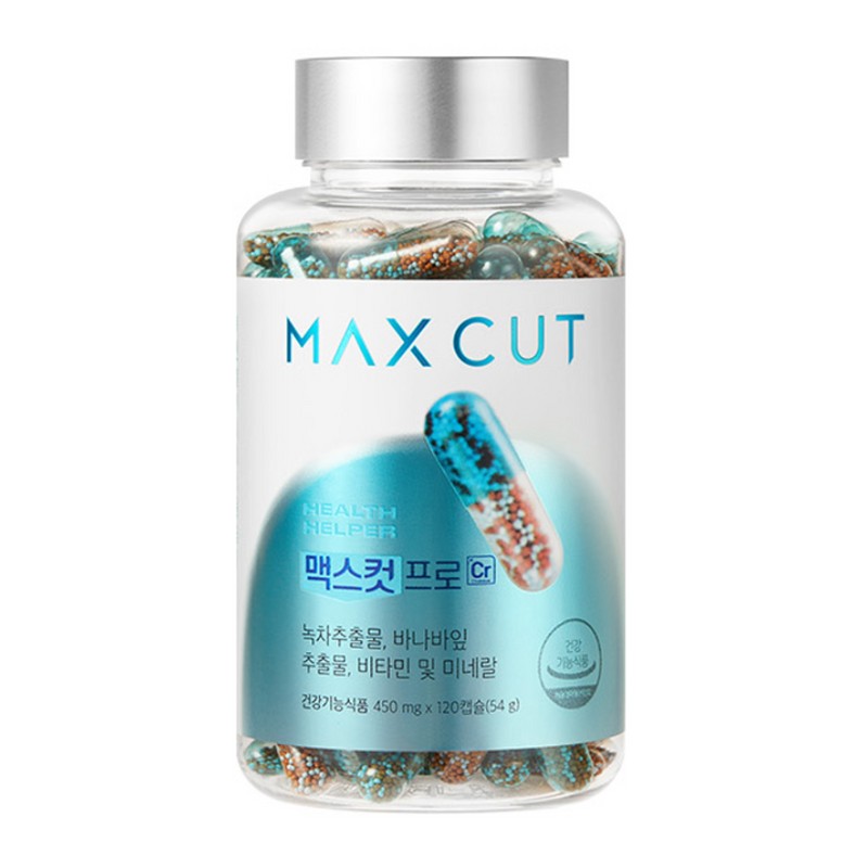 Health Helper Max Cut Pro Chrome, 120 Tablets, Pack of
