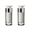 2 STÜCKE Acryl Airless Vakuumpumpe Creme Lotion Fläschchen Flasche Gläser