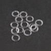 ECSiNG Pack of 100 Roman Blind Curtain Rings Curtain Circle