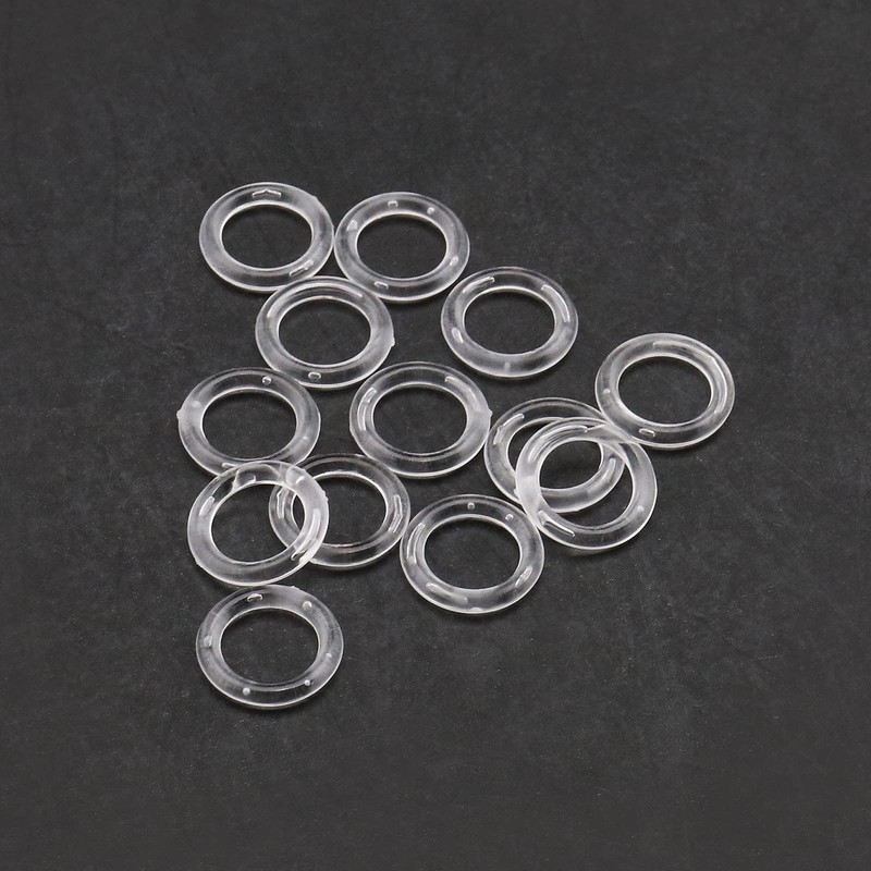 ECSiNG Pack of 100 Roman Blind Curtain Rings Curtain Circle