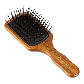 Acca Kappa Kotibé Pneumatic Wooden Paddle Brush with Pom Pins Travel Size