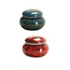 Small Urn for Human Ashes, 2 Piece Set, Mini Keepsake
