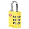 Travelon Travelon Tsa Luggage Lock Luggage Lock, Yellow