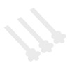 200pcs Perfume Test Paper Flower Shape Disposable Essential Oils Strips
