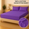 NIYS Luxury Bedding Finest 100% Egyptian Cotton 10"/25CM Fitted Sheets,
