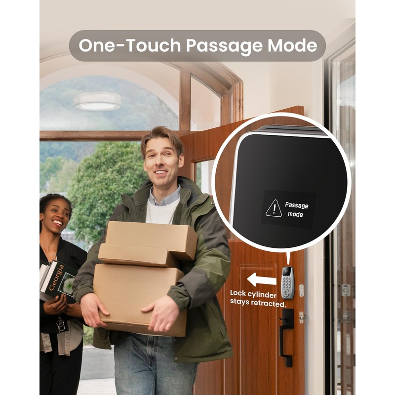 DESLOC Smart Door Lock C100 Keyless Entry Door Lock with