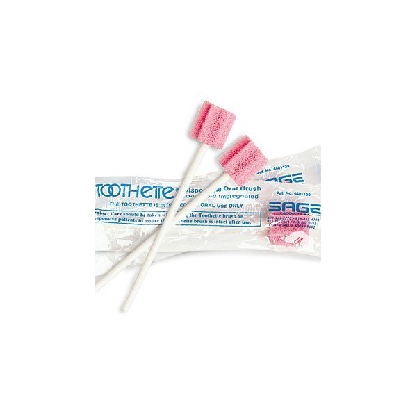 Sage 5601 Toothettes Disposible Toothbrushes 20-Pack