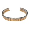 Elegant Bangle Silver or Rose Gold with Mantra and Saying