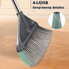 Broom and Dustpan Set for Home with 52 Inch Long