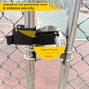 Heavy-Duty Chain Link Double Gate Latch for 1-3/8" Gate Frames,