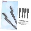 IWOWHERO 4pcs Foldable Eyebrow Grooming Tool Compact Eyebrow Brushes for