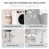 Washing machine water filter, capable of filtering out impurities of