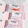 100 Envelopes Money Saving Challenge Binder, 2 Pcs 2026 New
