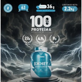 OLIMPO ZEUS - Proteina 100 Whey  Sabor Vainilla  22 Gr Proteina por porcion  4.9g BCAAS  63 servicios  suplemento alimenticio  en polvo               