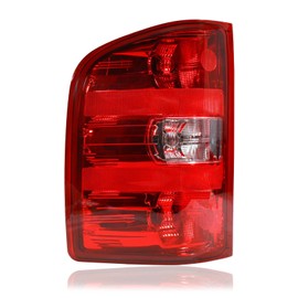 CONLLCON Left Tail lights Assembly Compatible with 2007-2013 Chevy Silverado 1500 2500HD 3500HD GMC Sierra 2500HD 3500HD Taillights Rear Light
