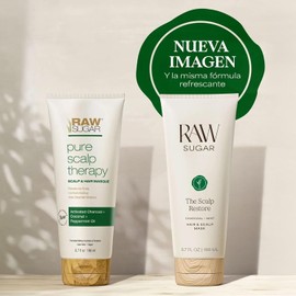 RAW SUGAR Pure Scalp Therapy Mascarilla para Cabello y Cuero Capilar 195 ml