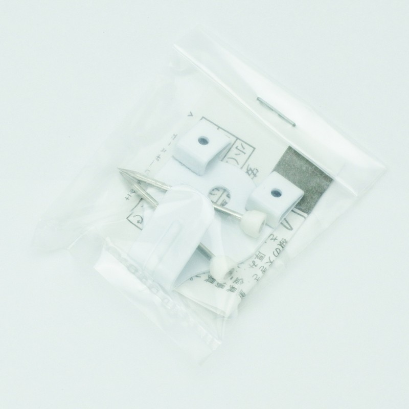 Fukui Metal Crafts 4052W-10 Iron, Normal X Hook, Medium, White,