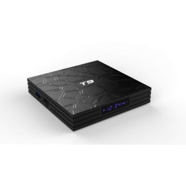 Android 9.0 TV Box 4GB RAM 64GB ROM T9 RK3318 2.4G/5G Dual WiFi BT 4.0 Quad Core Cortex-A53 64 Bits Support 2.4G WiFi 4K 3D Ultra HD TV