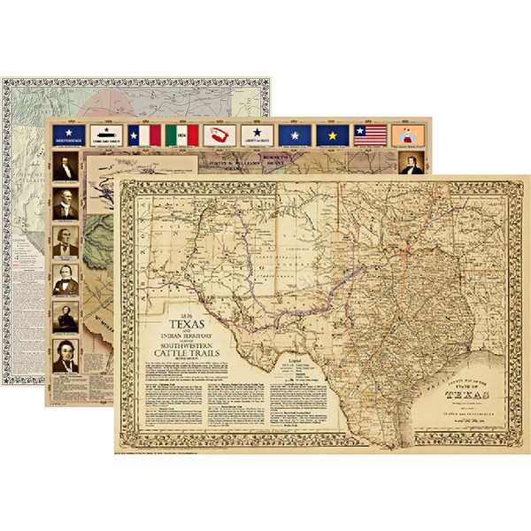 Texas History - 3 Map Classroom Bundle - Includes a Texas Revolution ...