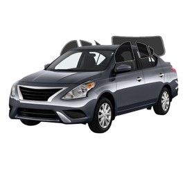 Precut Window Tint Film for Nissan Versa Sedan 2012-2019 All Side+Rear Windshield 10% VLT 2Ply Anti-Shatter, UV Block, Privacy Protection, Easy Install, No Trimming Needed,Heat & Glare Reduction