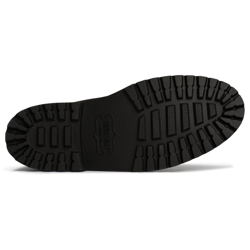 Men's Captain Lace-Up Boot (Lug Sole), Black Matte StormKing, 13.5