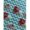 8pc. Froot Loops, Planar Resin Flatback, Cabochon, Bow Center, Flatback,
