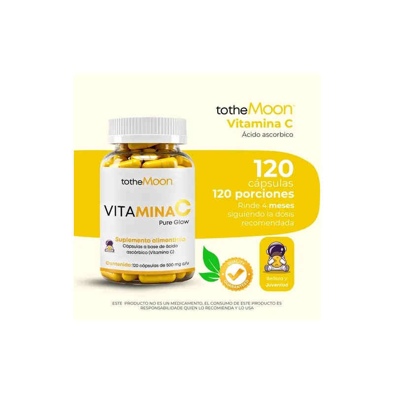 Citrato Magnesio Vitamina 120 Caps Tothemoonmx