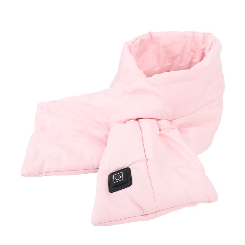 USB Heating Neck Pad Temperature Adjustable Heated Scarf Winter Warm