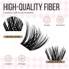 LASHVIEW LASHVIEW Lash-Extension-Clusters 182pcs D Curl Lash Clusters Natural Look