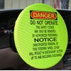 Mesh Lock Out Tag Out Cover (Lime)
