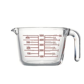 Glass Measuring Cups Set,BPA-Free Premium Heat Resistant Borosilicate Glass Measuring Cups with Handle, Precise Measurement Dl, Cups,OZ & Ml Scale Microwave & Freezer Safe