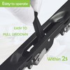 TOGU 2 Pack 10 "Extension Flush Bolt, Flush Bolt for