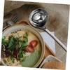 iplusmile Stainless Steel Dual Spout Soup Ladle with Long Handle