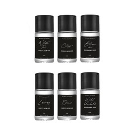 Featwell Car Air Freshener Essential Oil, 6 Bottles Essential Oils for Diffuser, Aromatherapy, Home Car Scented Oils 6x10ml