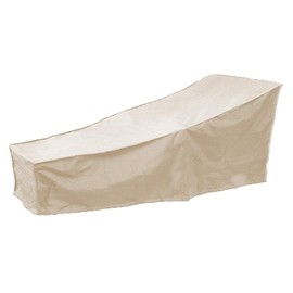 Haofy Patio Furniture Covers, Waterproof Garden Patio Chaise Lounge Cover, Outdoor Lounge Chair Protection Covers with All Weather Protection(Beige)