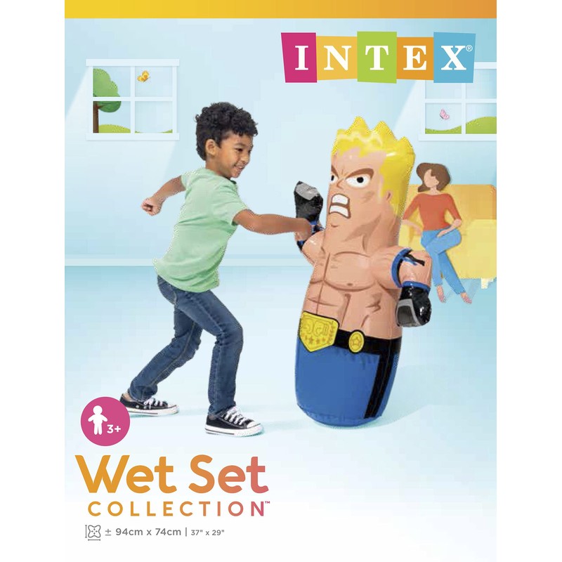 Intex 44672 - Aufblasbare 3D-Figur, 91 x 72 cm, verschiedene