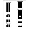 - Dual 12" Racing Stripes Air Release Self Healing Vinyl