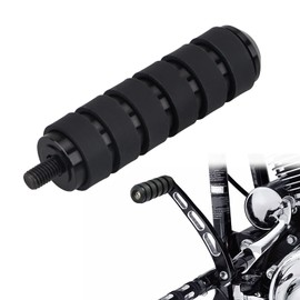 XMMT Motorcycle 3.8" Extended Toe Foot Shift Pegs For Harley Dyna Softail Sportster Touring Road Street Electra Glide, Black