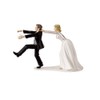 Wilton "Oh No You Don’t" Wedding Cake Topper Figurine, 6.3"