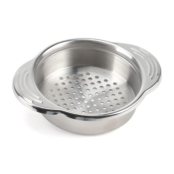 Can Strainer, Mini Can Colander Stainless Steel Food Can Drainer, Anti Slip Sieve Tuna Press Can Strainer Kitchen Tools Colander, Mess Free Dishwasher Sieve Remover Can Strainer for Most Food Tins