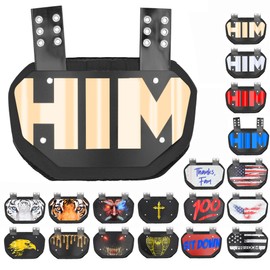 Sports Unlimited Football Backplate for Shoulder Pads - Universal Fit Back Plate - Adult & Youth Back Plate for Football