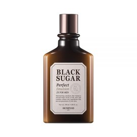 skin food Exfoliate Skin Food Black Sugar Perfect Emulsion 2X for Men 180ml / 각질순삭 스킨푸드 블랙슈가 퍼펙트 에멀전 2X 포 맨 180ml