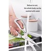 Multi-Purpose Rust Proof Kitchen Shears,Dishwasher Safe,Can be Used to Cut