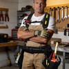 KUNN Tool Belt with Suspenders Professional Framer's Construction Rig with