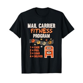 Funny Postman Mail Carrier Rural Carrier Letter Gift T-Shirt