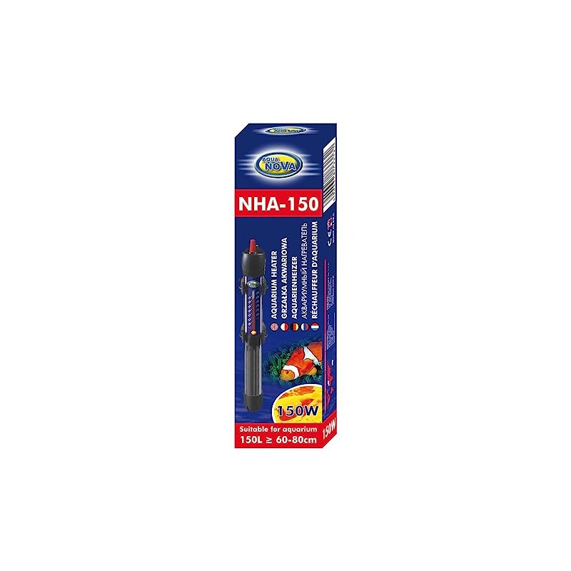 Aqua Nova - 150 w Aquarium Heater submersible for fish