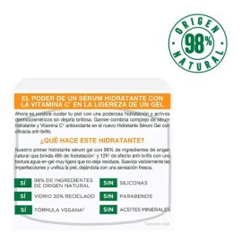 Gel Garnier Skin Active Express Aclara Con Vitamina C 50ml Momento de aplicación Día/Noche Tipo de piel Todo tipo de piel