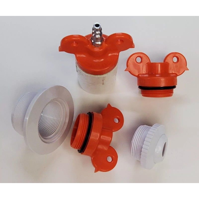 hayward Swimming pool pressure testing plug -set of 6- oring