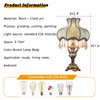 FIXCOR Tiffany European Table Lamps Victorian Desk Lamp American Retro